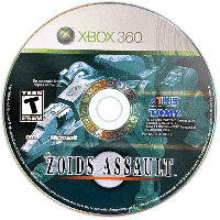 Zoids Assault Xbox 360 US box art